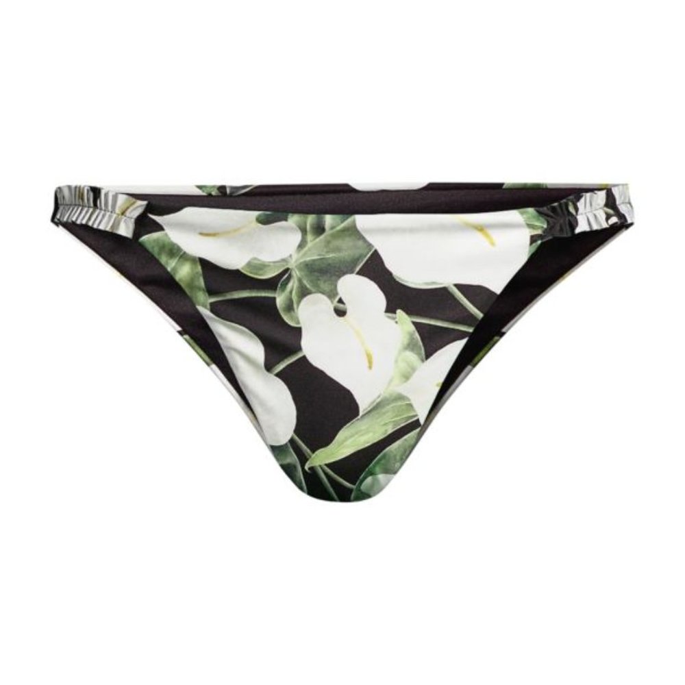 AGUA BY AGUA BENDITA The Domingo Floral Bikini Bottom NWT L